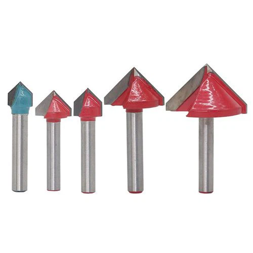 V-förmige Fasenschneider 60 Grad, 90 Grad, 120 Grad