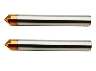 4 Flute AlTiN beschichtet 90 Grad Hartmetall Fase Senker